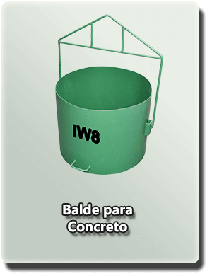 Balde para Concreto